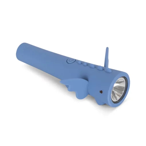 Konges Sløjd Spielzeug-Taschenlampe „Drache / Blue“, aufladbar