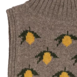 Konges Sløjd Strick-Halswärmer Belou „Lemon“
