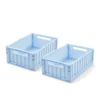 Liewood Aufbewahrungsbox Weston „Pure sky“, Größe M, 2er-Set, 36x25x14cm