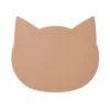 Liewood Aura Silikon-Tischset „Cat / Dark rose“