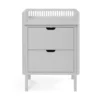 Sebra Wickelkommode mit Schubladen, stone grey, grau, FSC® Mix