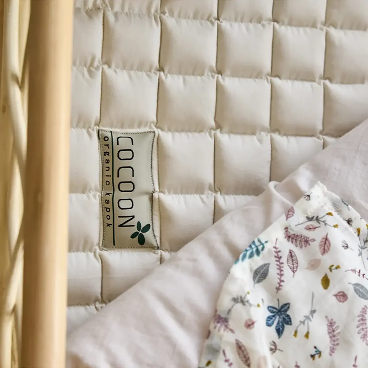 Cocoon Kapok Matratzenauflage für das Sebra Bett 72x114cm