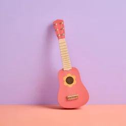 Kids Concept Spielzeuggitarre Blume rosa