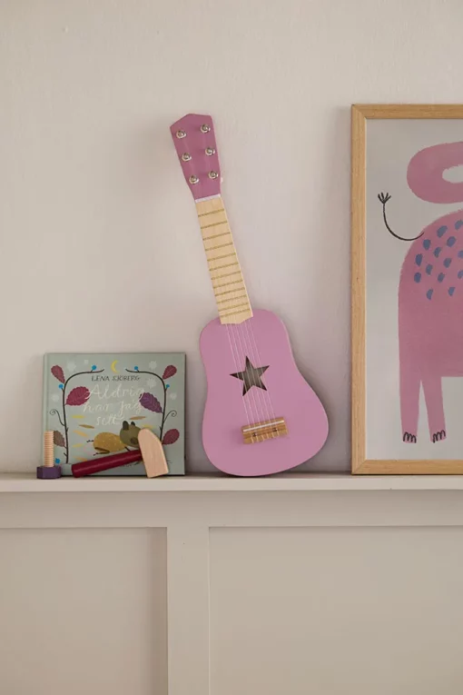 Kids Concept Spielzeuggitarre rosa