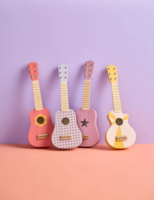 Kids Concept Spielzeuggitarre rosa