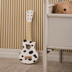 Kids Concept Spielzeuggitarre schwarz weiß