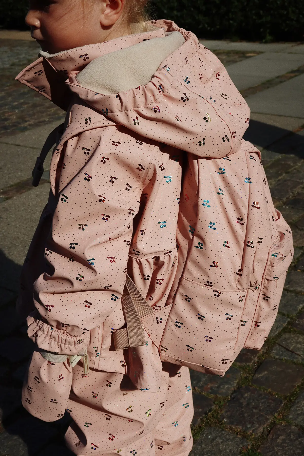 Konges Sløjd Kinder-Regenrucksack „Fairy Cherry“
