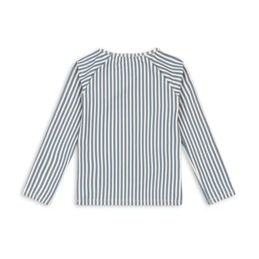 Konges Sløjd Langarm-Schwimm-T-Shirt Aster „Sailor Stripe“