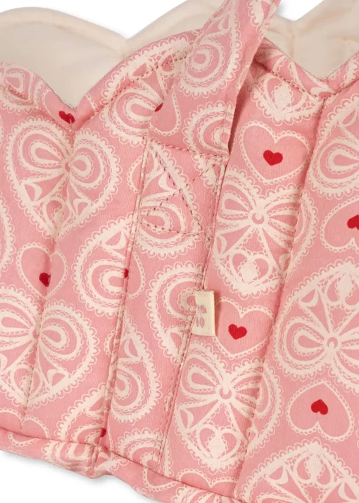 Konges Sløjd Puppentragetasche „Lacy Pink“