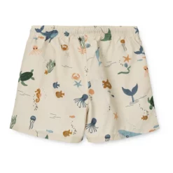 Liewood Aiden Kinder-Badeshorts „Sea creature / Sandy“
