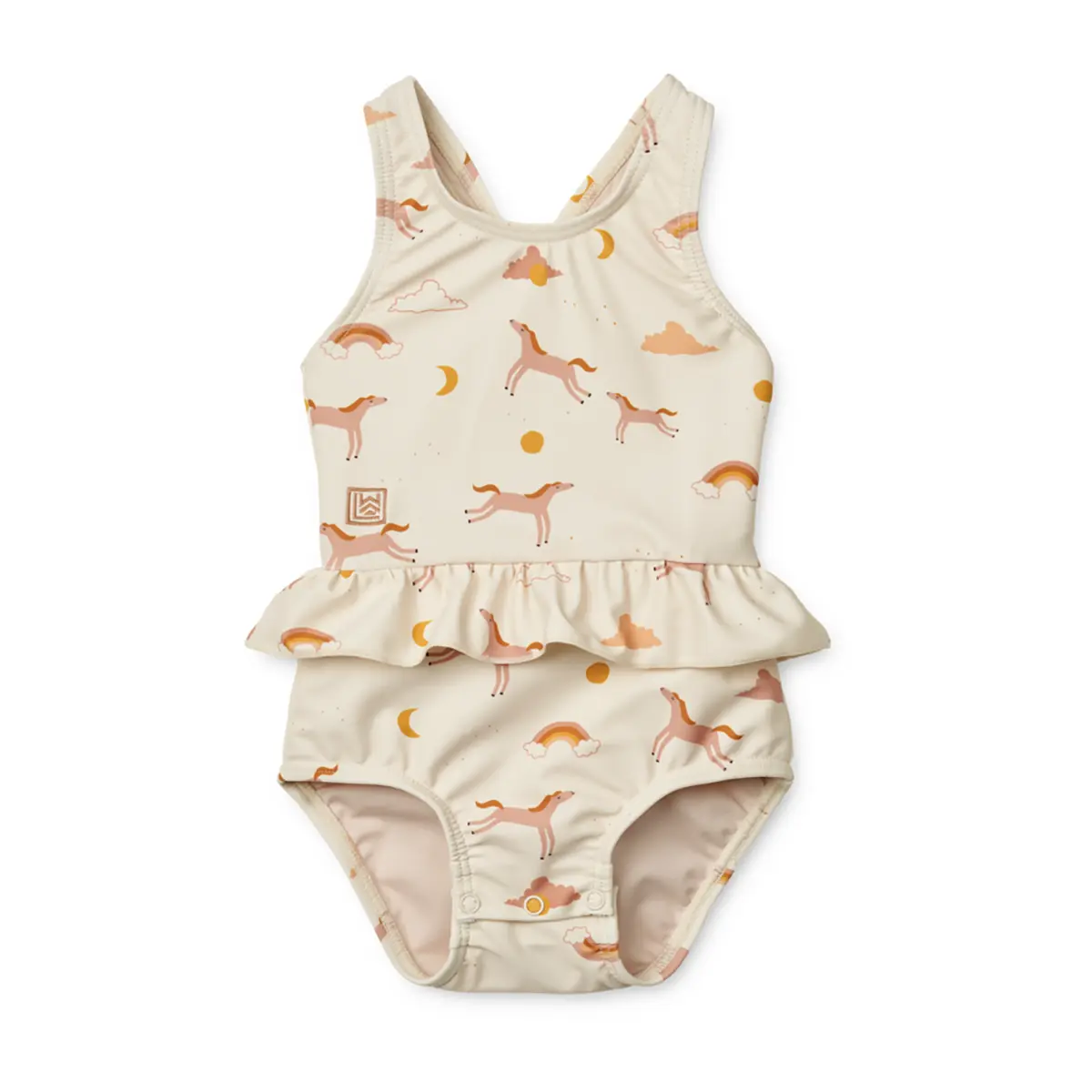 Elegantes Uv Badeanzug Baby Bilder