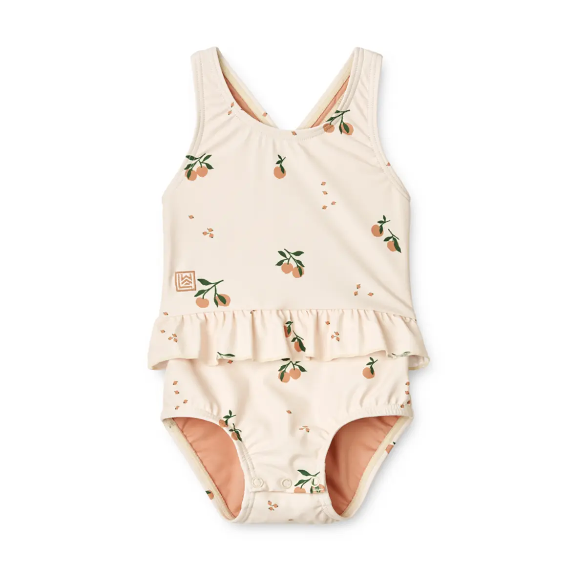 Liewood Amina Baby-Badeanzug „Peach / Sea shell“