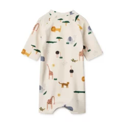 Liewood Baby Schwimm-Jumpsuit Thor „Safari sandy mix“