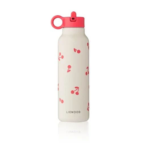 Liewood Falk Edelstahl Trinkflasche „Cherries / Sandy“ 500ml, Large