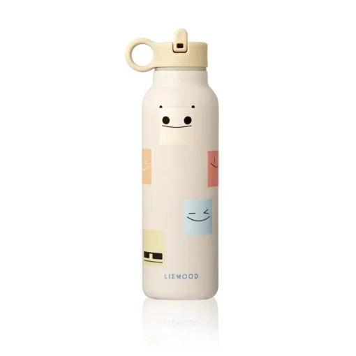 Liewood Falk Edelstahl Trinkflasche „Smiley / Sandy“ 500ml, Large