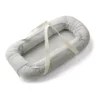 Liewood Gro Babylift / Babynest „Blue wave / Creme de la creme“, Bio-Baumwolle