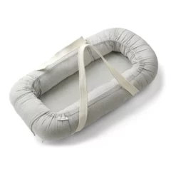 Liewood Gro Babylift / Babynest „Blue wave / Creme de la creme“, Bio-Baumwolle