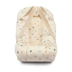 Liewood Gro Babylift / Babynest „Aviator / Ecru“, Bio-Baumwolle