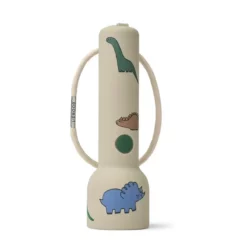 Liewood Gry Spielzeug-Taschenlampe „Dinosaurs / Nebelgrau“