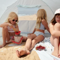 Liewood Kinder-Bikini Bellamy „Cherry blossom / Ice blue“