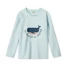 Liewood Noah Schwimm-T-Shirt „It comes in waves / Pure sky“