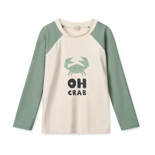 Liewood Noah Schwimm-T-Shirt „Sandy / Peppermint“