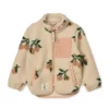 Liewood Nolan Sherpa Jacke für Kinder „Peach / Sea shell“