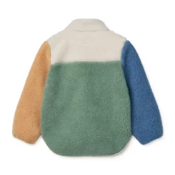 Liewood Nolan Sherpa Jacke für Kinder „Peppermint multi mix“