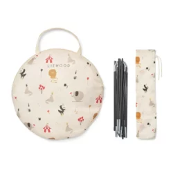 Liewood Pop-Up-Spielzelt Oaks „Circus / Sandy“, 135x105cm