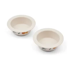 Liewood Peony Babyschüssel mit Saugnapf „Safari sandy mix“