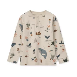 Liewood Pyjama-Set Wilhelm „Sea creature / Sandy“