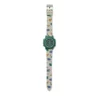 Liewood Kinder-Armbanduhr Sussi „Dinos / Nebelgrau“
