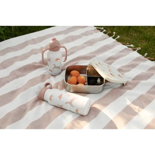 Liewood Arthur Lunchbox „Arctic Sea /  Ocean view“, Edelstahl mit Silikon-Deckel – Bild 3
