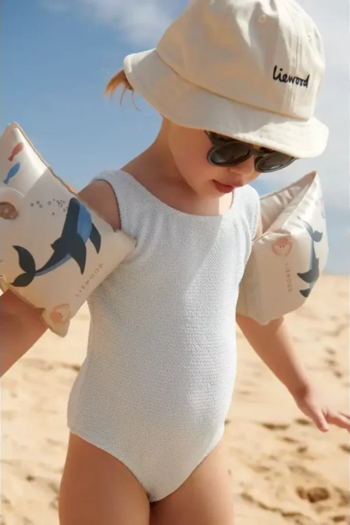 Liewood Kinder-Badeanzug Bianco „Pure sky“