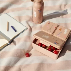 Liewood Lunchbox Driss „Paris / Pale tuscany“, 19x15x7cm