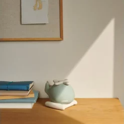 Liewood Nachtlicht Winston „Helikopter / Dove blue“, Silikon, LED