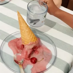 Liewood Tritan-Geschirr-Set Siva „Sea creature / Sandy“, 3er-Set, bruchsicher