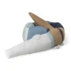 Sebra Bettschlange Sleepy Croc „Dusty blue mix“, gestrickt, 190cm