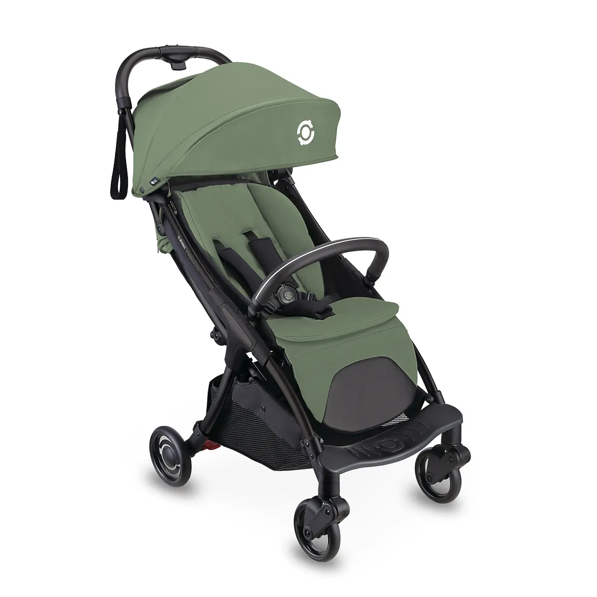 Globber Stroll Lite Buggy oliv grn  faltbarer Reisebuggy - Hipster Baby
