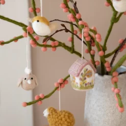 Gry & Sif Filz-Lamm „Mini Sheep / Lavendel“ 7x5cm