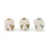 Gry & Sif Filz-Ostereier-Set „Light / White Bow“ H4cm