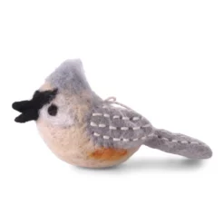 Gry & Sif Filz-Vogel „Tufted Titmouse“ 7cm