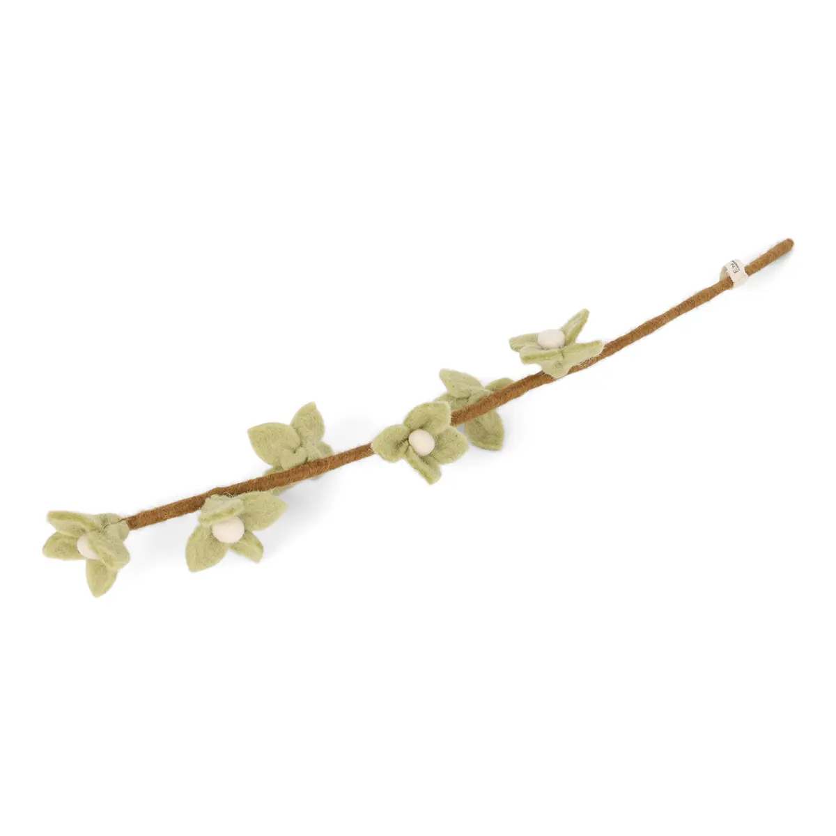 Gry & Sif Filzblumen Zweig „Mint Green Flowers / Mintgrüne Blüten“ H43cm