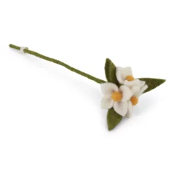 Gry & Sif Osterblumen Zweig „White Flowers / Weiße Blüten“ L35cm