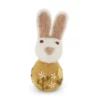 Gry & Sif Osterhase „White / Flower Embroidery / Ocher“