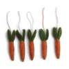 Gry & Sif Osterhasen-Karotten-Set aus Filz