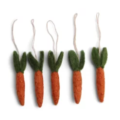 Gry & Sif Osterhasen-Karotten-Set aus Filz