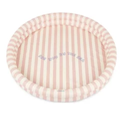 Liewood Planschbecken Jean „See you by the sea / stripe sorbet rose“, Kinderpool ø120cm