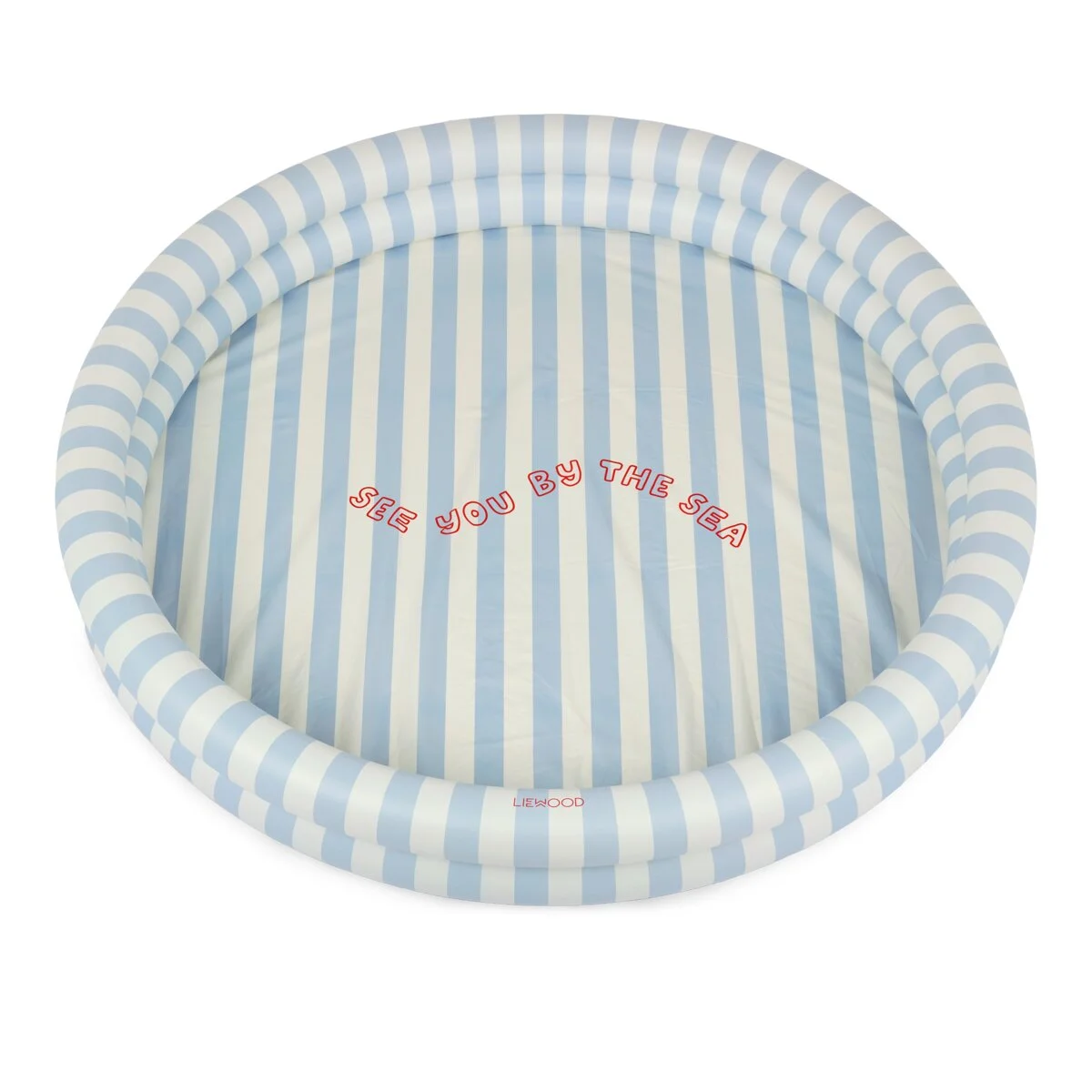 Liewood Planschbecken Jean „See you by the sea / stripe pure sky“, Kinderpool ø120cm