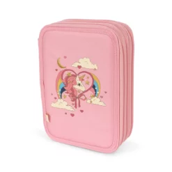 Konges Sløjd Federmappe Clover „Einhorn / Peony“, Gr. Maxi